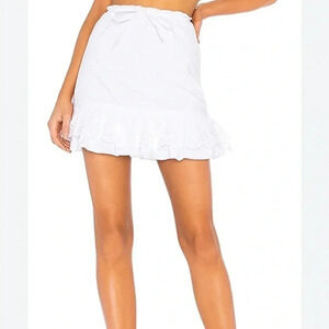 Lovers + Friends | Jenna Skirt in White | Size XS